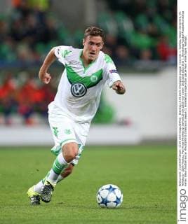 Dienstag 15.09.2015, Champions League, Vorrunde, 1. Spieltag, Saison 2015 2016, VfL Wolfsburg - ZSKA Moskau, Max Kruse (Wolfsburg) DeFodi035