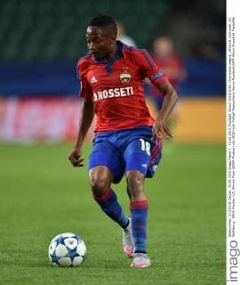 15.09.2015, Fussball, Saison 2015 2016, Champions League, 2015 16, Vorrunde, VfL Wolfsburg - ZSKA Moskau 1:0, Ahmed Musa (ZSKA Moskau)
