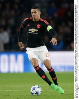 Chris Smalling of Manchester United ManU during the UEFA Champions League group B match between PSV Eindhoven and Manchester United on September 15, 2015 at the Philips stadium in Eindhoven, The Netherlands. PSV Eindhoven v Manchester United UEFA Champions League 2015 2016 xVIxLaurensxLindhoutxIVx 4334290