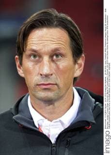 16.09.2015, xovx, Fussball UEFA Champions League, Bayer 04 Leverkusen - Bate Baryssau, emspor Trainer Roger Schmidt (Bayer 04 Leverkusen), Portrait.