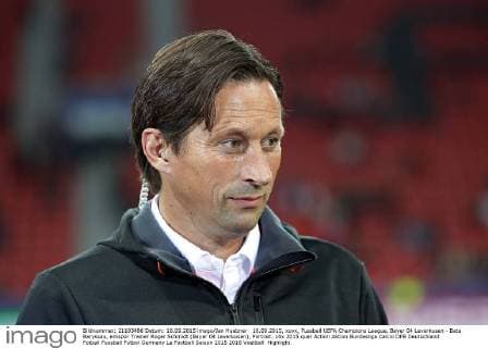 16.09.2015, xovx, Fussball UEFA Champions League, Bayer 04 Leverkusen - Bate Baryssau, emspor Trainer Roger Schmidt (Bayer 04 Leverkusen), Portrait.
