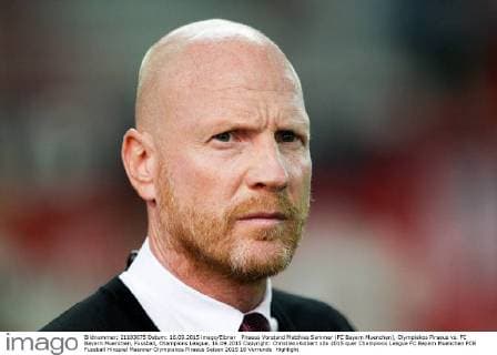 Piraeus Vorstand Matthias Sammer (FC Bayern Muenchen), Olympiakos Piraeus vs. FC Bayern Muenchen, Fussball, Champions League, 16.09.2015 Copyright: ChristianxKolbert