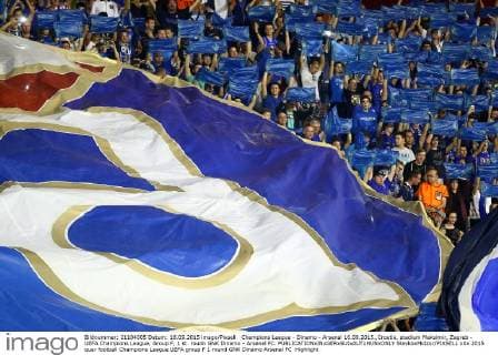 Champions League - Dinamo - Arsenal 16.09.2015.,Croatia, stadium Maksimir, Zagreb - UEFA Champions League, Group F, 1 st. roudn GNK Dinamo - Arsenal FC.  SlavkoxMidzor PIXSELL