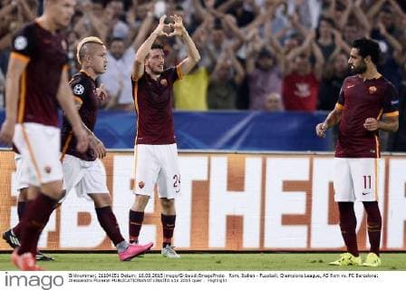 Rom, Italien - Fussball, Champions League, AS Rom vs. FC Barcelona: Alessandro Florenzi 