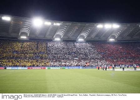Rom, Italien - Fussball, Champions League, AS Rom: Fans Roma 