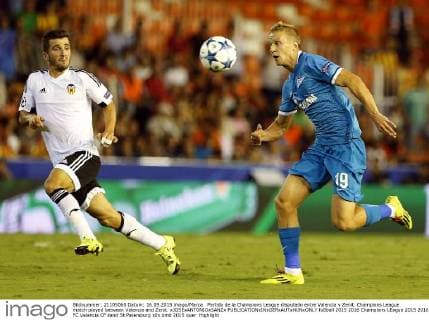 Partido de la Champions League disputado entre Valencia y Zenit. Champions League match played between Valencia and Zenit. xJOSExANTONIOxSANZx 