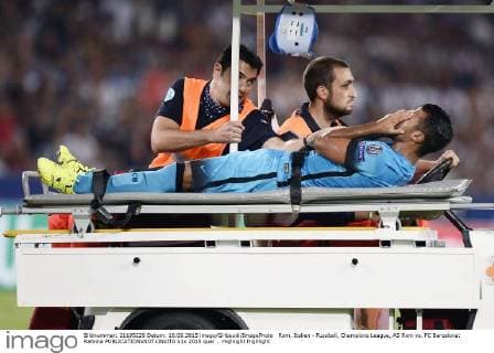 Rom, Italien - Fussball, Champions League, AS Rom vs. FC Barcelona: Rafinha 