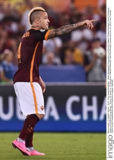 Radja Nainggolan Roma Roma 16-09-2015 Stadio Olimpico Football Calcio Champions League 2015 2016 Group Stage - Group, AS Roma vs. FC Barcelona andreaxstaccioli