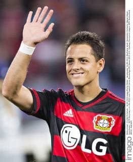 Leverkusen, 16.09.2015, BayArena Javier Hernandez Chicharito (Bayer) Bayer Leverkusen - BATE Baryssau mm