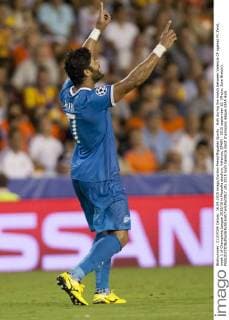 Hulk during the match between Valencia CF against FC Zenit, week 1 of Champions League 2015 16 in Mestalla stadium, Valencia, SPAIN - 2015 september 16. (Photo: Jose Breton).