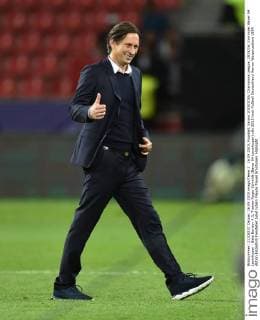 16.09.2015, Fussball, Saison 2015 2016, Champions League, 2015 16, Vorrunde, Bayer 04 Leverkusen - Bate Borisov 4:1, Trainer Roger Schmidt (Bayer 04 Leverkusen)