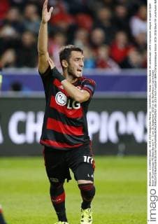 CALHANOGLU Hakan Team Bayer 04 Leverkusen UEFA Champions League Gruppe E Spiel Bayer 04 Leverkusen-FC Bate Borisov 4 : 1 am 16.September 2015 in der BayArena in Leverkusen 