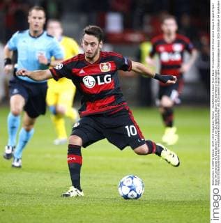 CALHANOGLU Hakan Team Bayer 04 Leverkusen UEFA Champions League Gruppe E Spiel Bayer 04 Leverkusen-FC Bate Borisov 4 : 1 am 16.September 2015 in der BayArena in Leverkusen 