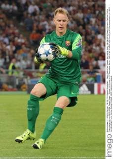 Marc-Andre Ter Stegen Barcelona Roma 16-09-2015 Stadio Olimpico Football Calcio Champions League 2015 2016 Group Stage - Group, AS Roma vs. FC Barcelona Barca lucaxpagliaricci