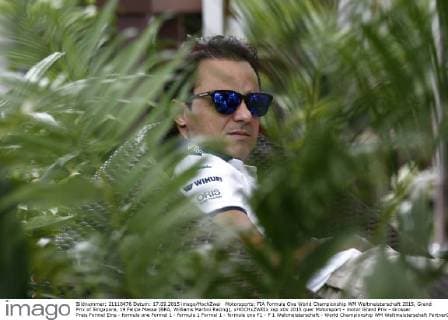 Motorsports: FIA Formula One World Championship WM Weltmeisterschaft 2015, Grand Prix of Singapore, 19 Felipe Massa (BRA, Williams Martini Racing), xHOCHxZWEIx