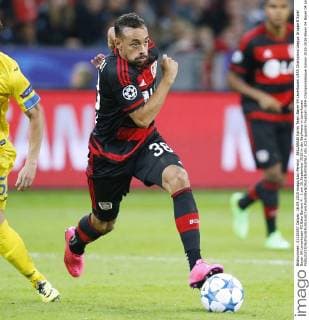 BELLARABI Karim Team Bayer 04 Leverkusen UEFA Champions League Gruppe E Spiel Bayer 04 Leverkusen-FC Bate Borisov 4 : 1 am 16.September 2015 in der BayArena in Leverkusen 