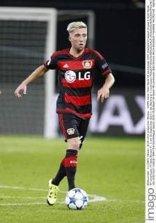 KAMPL Kevin Team Bayer 04 Leverkusen UEFA Champions League Gruppe E Spiel Bayer 04 Leverkusen-FC Bate Borisov 4 : 1 am 16.September 2015 in der BayArena in Leverkusen 
