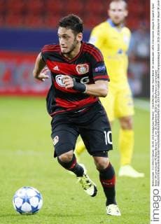 CALHANOGLU Hakan Team Bayer 04 Leverkusen UEFA Champions League Gruppe E Spiel Bayer 04 Leverkusen-FC Bate Borisov 4 : 1 am 16.September 2015 in der BayArena in Leverkusen 