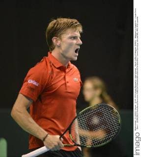 David Goffin of Belgium TENNIS : Belgique vs Argentine - Coupe Davis - Demi - 18 09 2015 PhotoNews Panoramic 