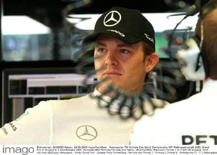 Motorsports: FIA Formula One World Championship WM Weltmeisterschaft 2015, Grand Prix of Singapore, 6 Nico Rosberg (GER, Mercedes AMG Petronas Formula One Team), xHOCHxZWEIx