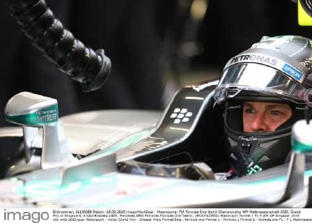 Motorsports: FIA Formula One World Championship WM Weltmeisterschaft 2015, Grand Prix of Singapore, 6 Nico Rosberg (GER, Mercedes AMG Petronas Formula One Team), xHOCHxZWEIx