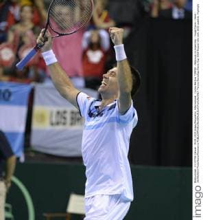 Carlos Berlocq TENNIS : Belgique vs Argentine - Coupe Davis - Demi - 19 09 2015 PhotoNews Panoramic 