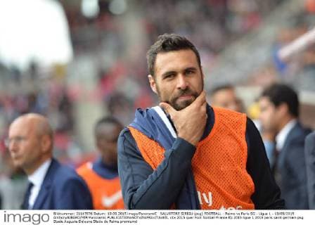 SALVATORE SIRIGU (psg) FOOTBALL : Reims vs Paris SG - Ligue 1 - 19 09 2015 AnthonyBIBARD FEP Panoramic 