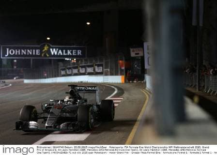 Motorsports: FIA Formula One World Championship WM Weltmeisterschaft 2015, Grand Prix of Singapore, 44 Lewis Hamilton (GBR, Mercedes AMG Petronas Formula One Team), 44 Lewis Hamilton (GBR, Mercedes AMG Petronas Formula One Team), xHOCHxZWEIx