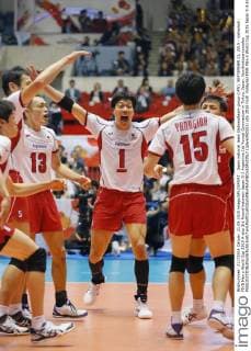Japan national team Nationalteam group (JPN), SEPTEMBER 21, 2015 - Volleyball : FIVB Men s World Cup 2015 A-site 3rd Round between Japan 0-3 Argentina 1st Yoyogi Gymnasium in Tokyo, Japan. Noxthirdxpartyxsales  (qdwa042553)