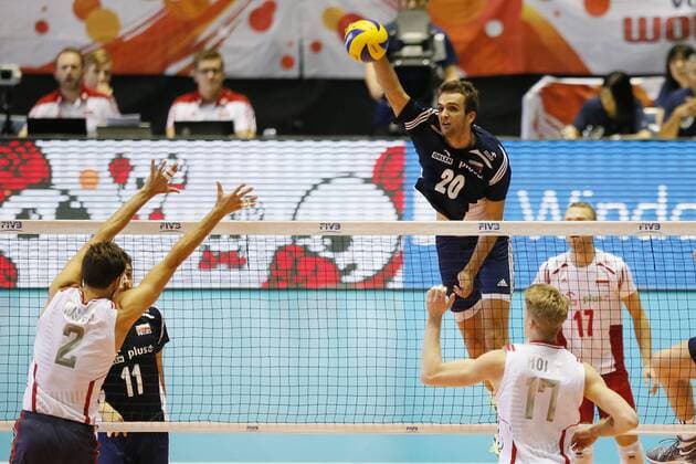 Mika Mateusz (POL), SEPTEMBER 21, 2015 - Volleyball : FIVB Men s World Cup 2015 A-site 3rd Round match between USA 1-3 Poland 1st Yoyogi Gymnasium in Tokyo, Japan. Noxthirdxpartyxsales  (qdwa042638)