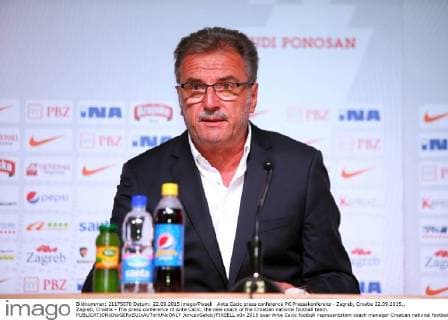 Ante Cacic press conference PK Pressekonferenz - Zagreb, Croatia 22.09.2015., Zagreb, Croatia - The press conference of Ante Cacic, the new coach of the Croatian national football team.  JuricaxGaloic PIXSELL
