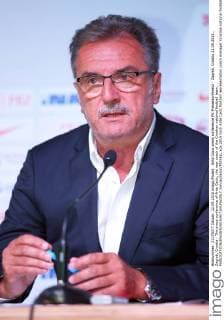 Ante Cacic press conference PK Pressekonferenz - Zagreb, Croatia 22.09.2015., Zagreb, Croatia - The press conference of Ante Cacic, the new coach of the Croatian national football team.  JuricaxGaloic PIXSELL