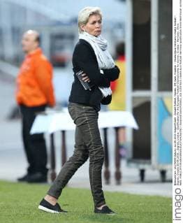 Aktuell Fußball, Damen, EM Quali, Kroatien - Deutschland Germany Croatia football - Zagreb, Croatia 22.09.2015., Zagreb, croatia - Qualification for the European Football Championship for women. Croatia - Germany. Silvia Neid.  SanjinxStrukic PIXSELL
