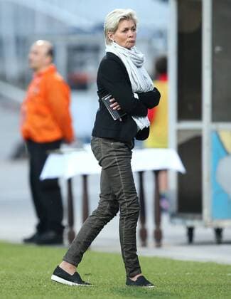 Qualification for UEFA Women s EURO 2017, Croatia - Germany 22.09.2015., Zagreb, Croatia - Qualification for UEFA Women s EURO 2017, group 5, Croatia - Germany. Silvia Neid.  SanjinxStrukic PIXSELL