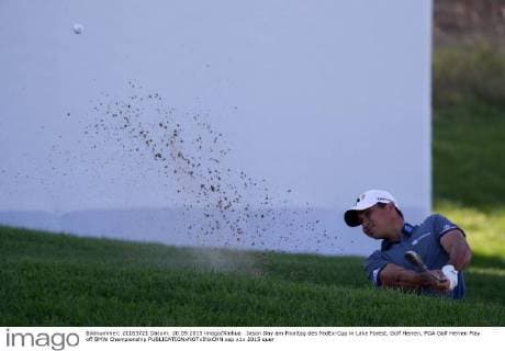 Jason Day am Finaltag des FedEx-Cup in Lake Forest, Golf Herren, PGA Golf Herren Play off BMW Championship 