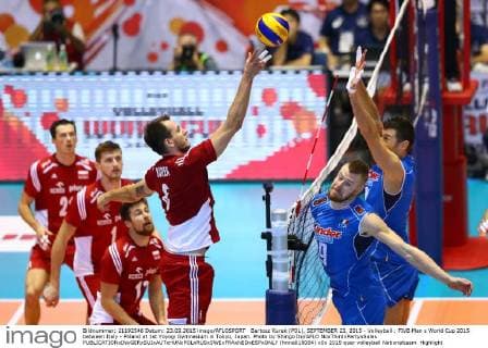 Bartosz Kurek (POL), SEPTEMBER 23, 2015 - Volleyball : FIVB Men s World Cup 2015 between Italy - Poland at 1st Yoyogi Gymnasium in Tokyo, Japan. Photo by Shingo Ito AFLO NoxThirdxPartyxSales  (hnna018084)
