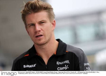 Japanese Grand Prix, Suzuka 24 - 27 September 2015 24.09.2015 - Nico Hulkenberg (GER) Sahara Force India F1 VJM08 