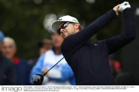 GOLF - Porsche European Open 2015 BAD GRIESBACH,GERMANY,24.SEP.15 - GOLF - European Tour, Porsche European Open, Golf Resort Bad Griesbach. Image shows Rikard Karlberg (SWE). GEPAxpictures xAndreasxPranter