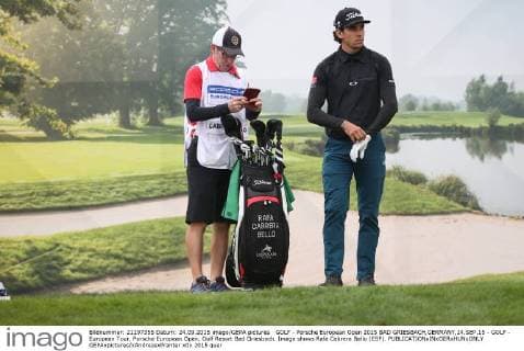GOLF - Porsche European Open 2015 BAD GRIESBACH,GERMANY,24.SEP.15 - GOLF - European Tour, Porsche European Open, Golf Resort Bad Griesbach. Image shows Rafa Cabrera Bello (ESP). GEPAxpictures xAndreasxPranter