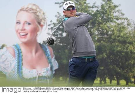GOLF - Porsche European Open 2015 BAD GRIESBACH,GERMANY,24.SEP.15 - GOLF - European Tour, Porsche European Open, Golf Resort Bad Griesbach. Image shows Bernd Wiesberger (AUT). GEPAxpictures xAndreasxPranter