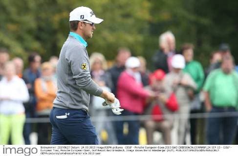 GOLF - Porsche European Open 2015 BAD GRIESBACH,GERMANY,24.SEP.15 - GOLF - European Tour, Porsche European Open, Golf Resort Bad Griesbach. Image shows Bernd Wiesberger (AUT). GEPAxpictures xAndreasxPranter
