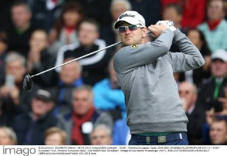 GOLF - Porsche European Open 2015 BAD GRIESBACH,GERMANY,24.SEP.15 - GOLF - European Tour, Porsche European Open, Golf Resort Bad Griesbach. Image shows Bernd Wiesberger (AUT). GEPAxpictures xAndreasxPranter