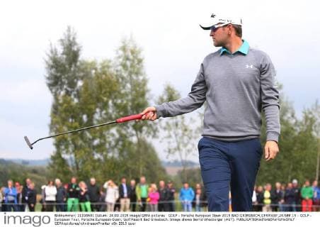 GOLF - Porsche European Open 2015 BAD GRIESBACH,GERMANY,24.SEP.15 - GOLF - European Tour, Porsche European Open, Golf Resort Bad Griesbach. Image shows Bernd Wiesberger (AUT). GEPAxpictures xAndreasxPranter