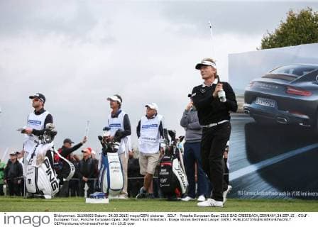 GOLF - Porsche European Open 2015 BAD GRIESBACH,GERMANY,24.SEP.15 - GOLF - European Tour, Porsche European Open, Golf Resort Bad Griesbach. Image shows Bernhard Langer (GER). GEPAxpictures xAndreasxPranter
