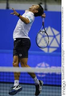 tennis. St. Petersburg Open 2015. Sibur Arena. Tommy ROBREDO (ESP) -Marcos BAGHDATIS (CYP) .