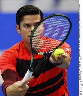 tennis. St. Petersburg Open 2015. Sibur Arena. Milos RAONIC (CAN) -Evgeny DONSKOY (RUS) .