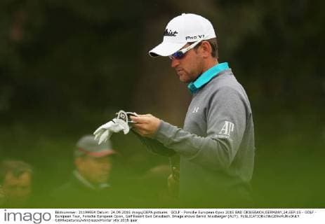 GOLF - Porsche European Open 2015 BAD GRIESBACH,GERMANY,24.SEP.15 - GOLF - European Tour, Porsche European Open, Golf Resort Bad Griesbach. Image shows Bernd Wiesberger (AUT). GEPAxpictures xAndreasxPranter