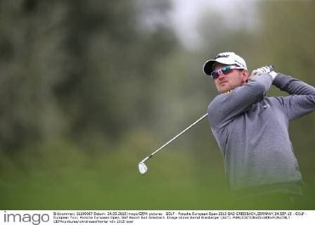 GOLF - Porsche European Open 2015 BAD GRIESBACH,GERMANY,24.SEP.15 - GOLF - European Tour, Porsche European Open, Golf Resort Bad Griesbach. Image shows Bernd Wiesberger (AUT). GEPAxpictures xAndreasxPranter