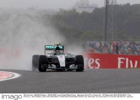 Japanese Grand Prix, Suzuka 24 - 27 September 2015 25.09.2015 - Free Practice 1, Nico Rosberg (GER) Mercedes AMG F1 W06 