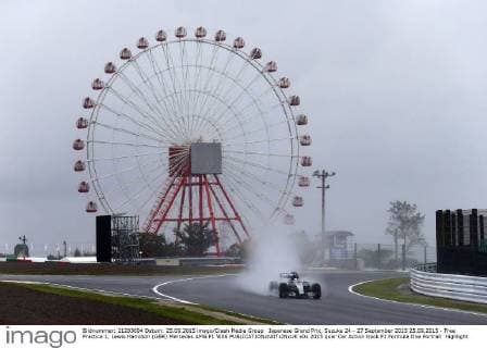 Japanese Grand Prix, Suzuka 24 - 27 September 2015 25.09.2015 - Free Practice 1, Lewis Hamilton (GBR) Mercedes AMG F1 W06 